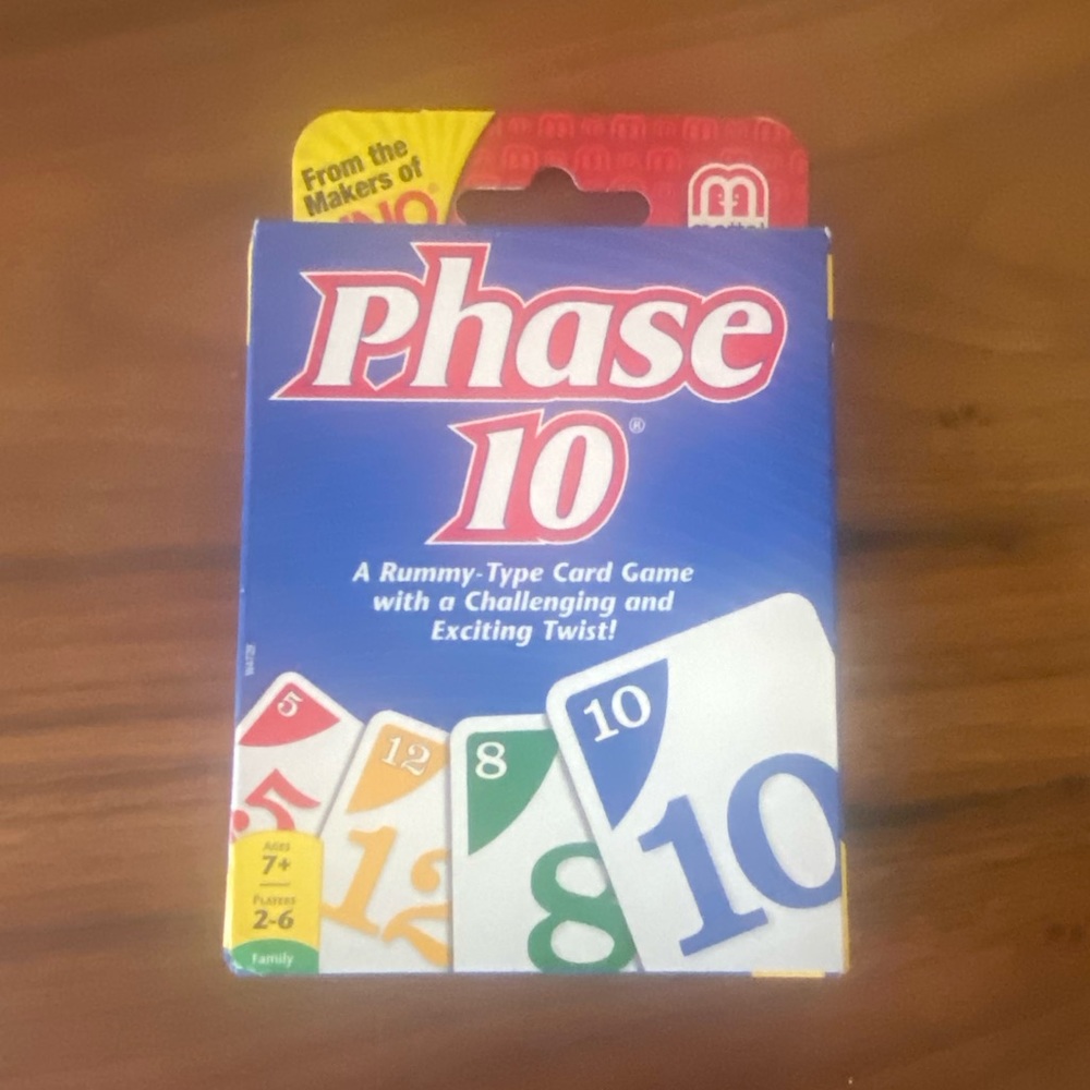 Phase 10 Card Game Pack